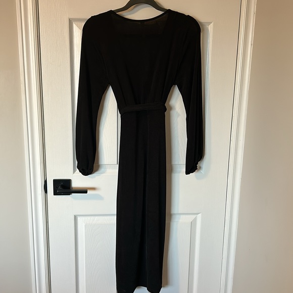 Black Midi Dress - Picture 5 of 5